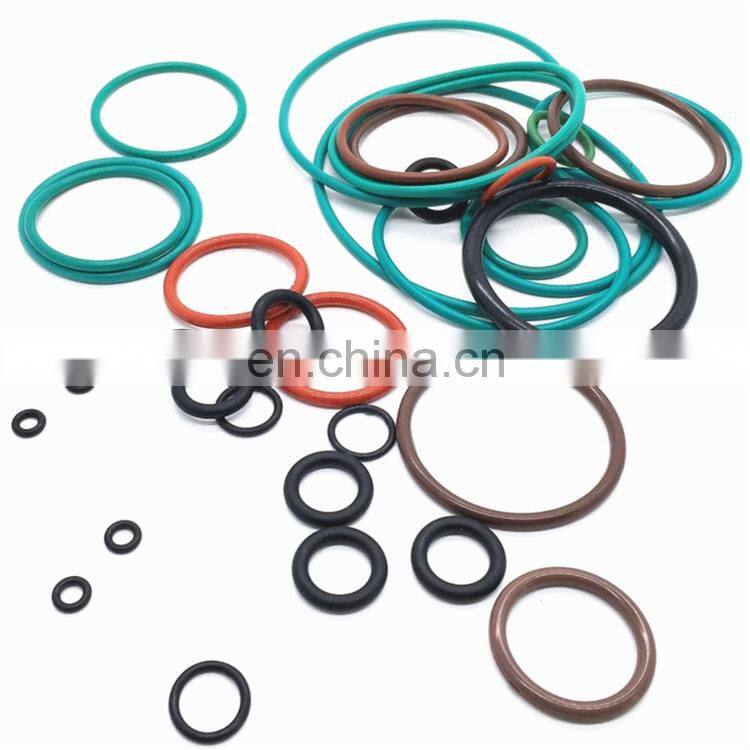 Manufacturer 40-90 Shore NBR Silicon Rubber O-Ring Transparent Waterproof Rubber O Ring