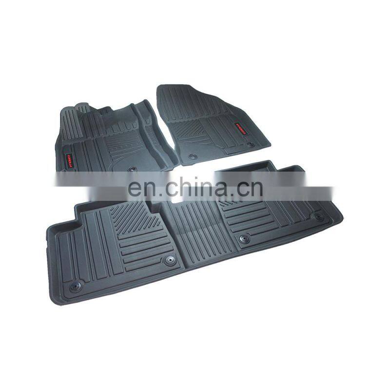 All Weather Car Mats Anti-Slip Car Floor Mats 3D Rubber Car Floor Protection Mat for COROLLA 2014