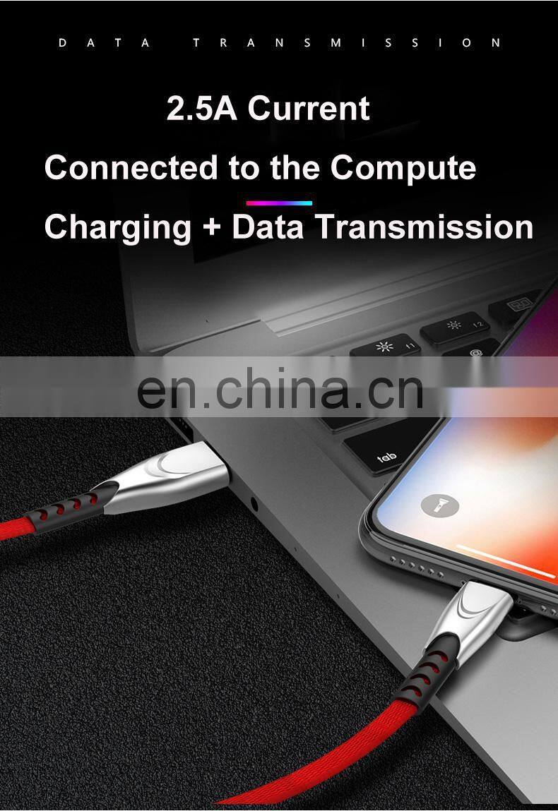 1.2M USB Charge Cable Fast Charging Mobile Data Cable for Christmas Gift