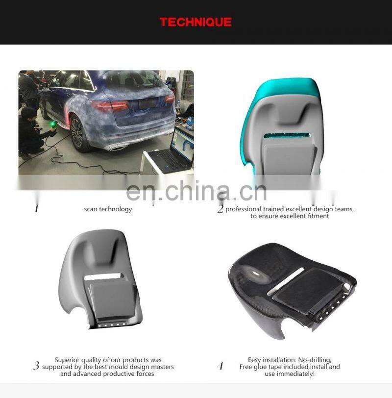 W204 C63 carbon fiber seat fit for benz C63 AMG only 08-12 2PC/set