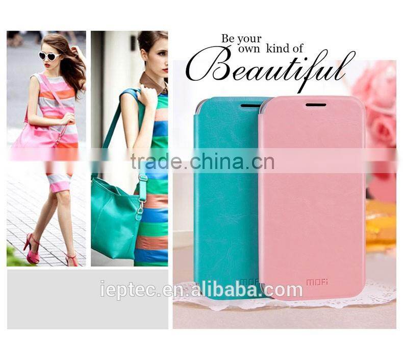 MOFi Case Cover for ZTE Q801U, Ultra thin Flip PU Leather Cover Case for ZTE Q801U