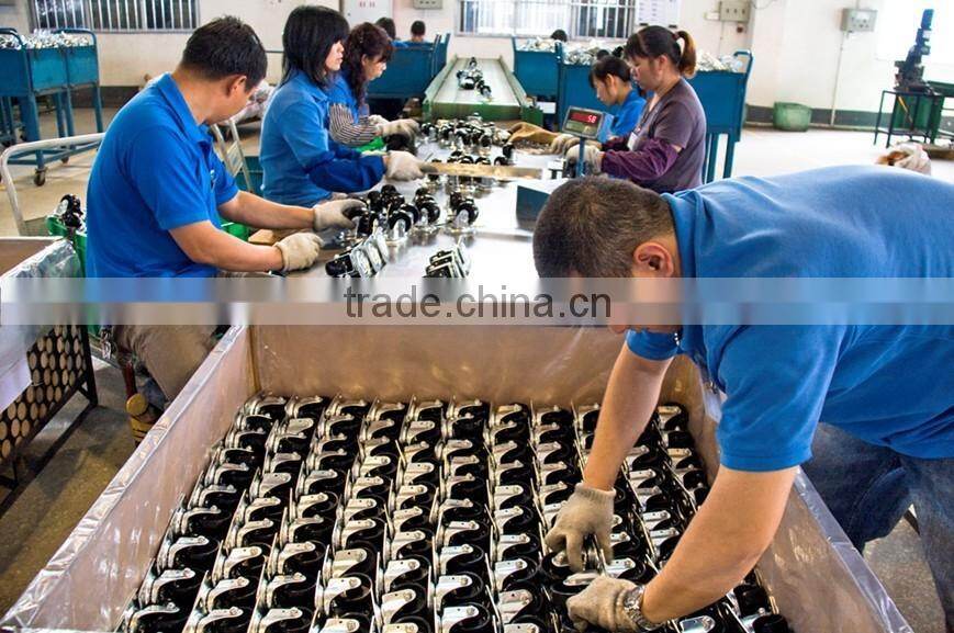 solid PU wheel yellow10*3.00-4 fixed PU Castor