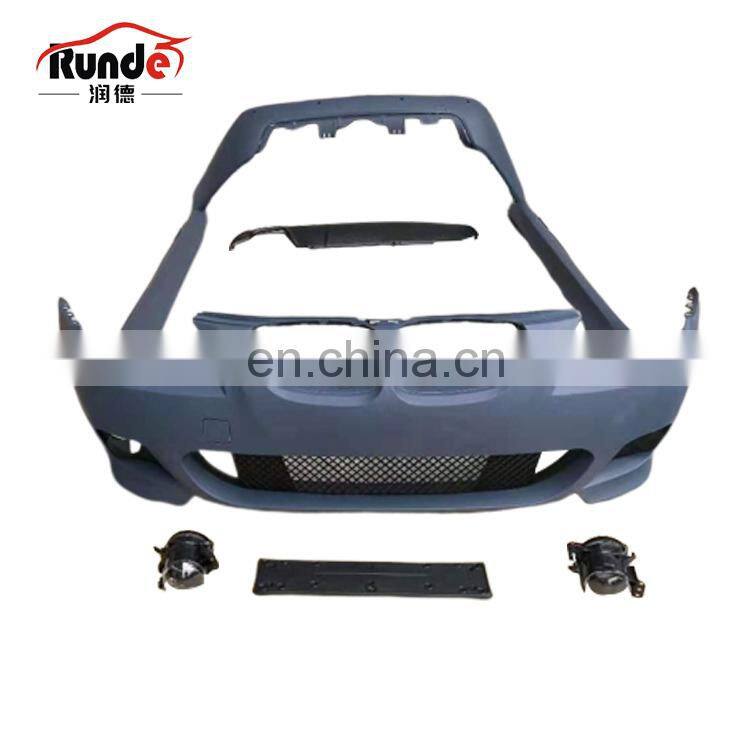 Runde High Quality MT Style PP material BODY KIT For 2003-2010 BMW 5 Series E60 Auto Car Wide Body kit Upgrade