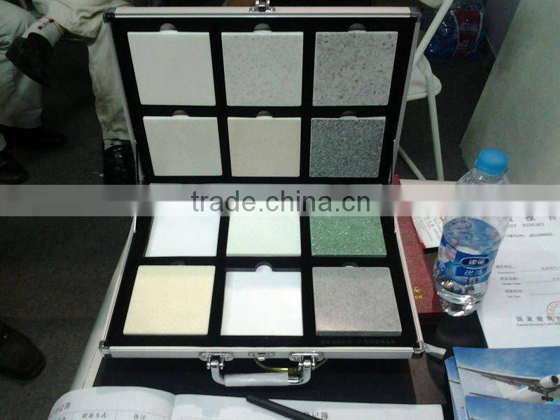 sell well stone display case with lock and key