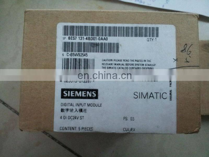 Siemens PLC 6ES7131-4BD01-0AA0 Digital Input Module SIMATIC DP MODULES FOR ET 200S