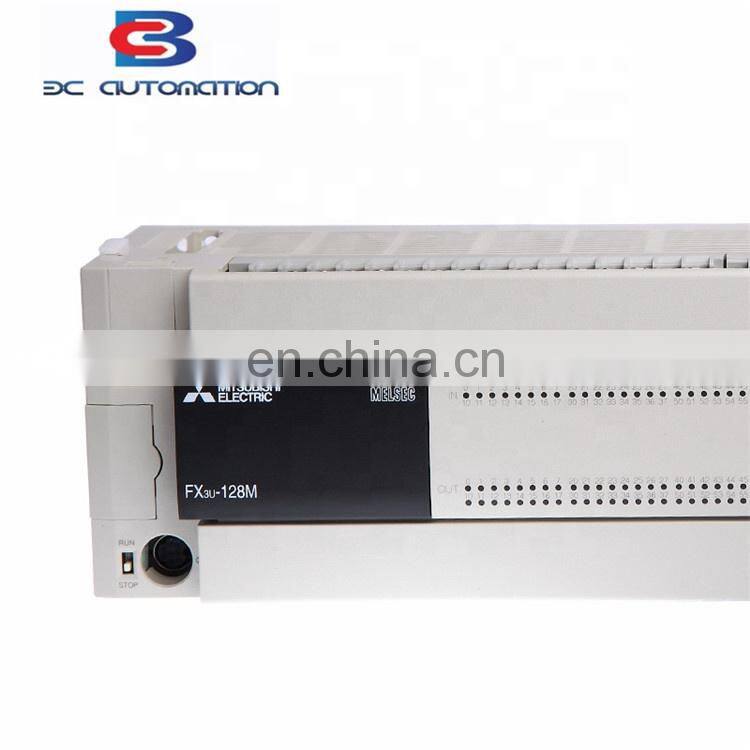 FX3U-128MTES-A New and Original Mitsubishi electric low cost CPU chinese plc controller