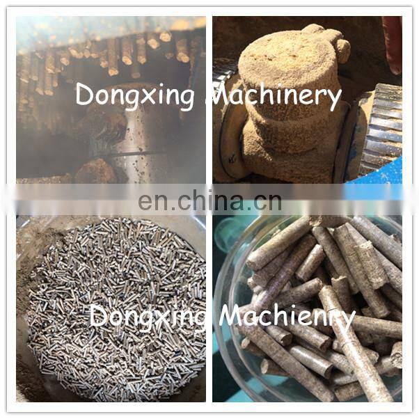 Complete Rice husk sawdust straw fuel wood pellets making machine line