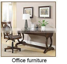 Printed white solid wood office furniture manufacture