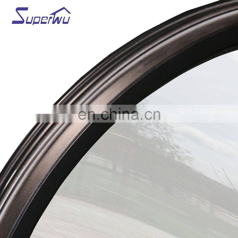 Superhouse aluminum fixed windows/hurricane rated windows/aluminium double glazed windows