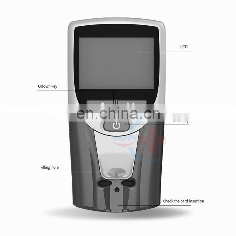 HC-B023 household medical devices Newest arriving Semi-auto  Handle Glycated Hemoglobin HBA1C Analyzer in a low price