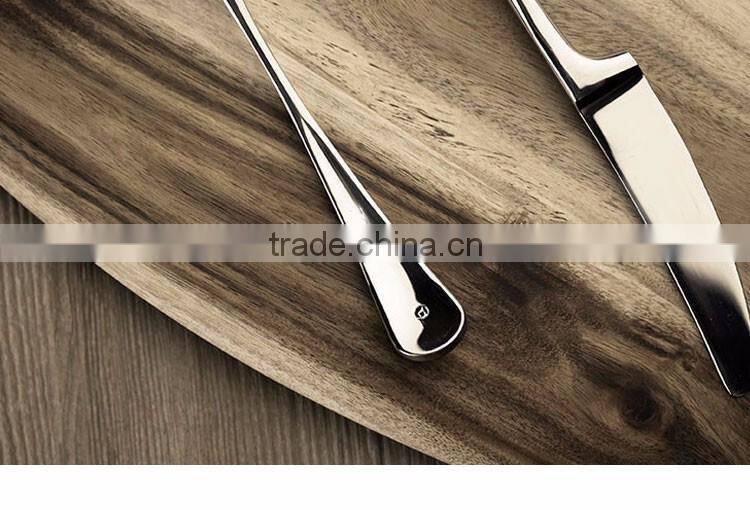 Stainless steel flatware, spoon knife and forks sets utensils A