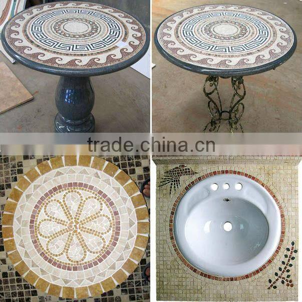 Round Mosaic Table Top