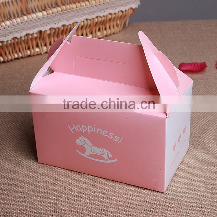 health food packaging wholesale cheap paper bento box for sushi/cake/bread