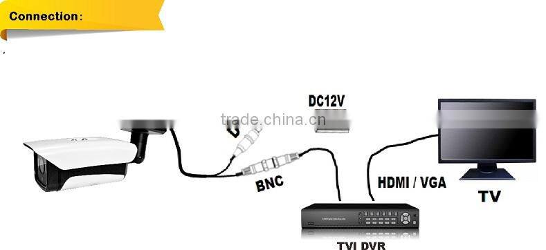 Full HD 1080P Sony CMOS TVI 2MP varifocal outside adjust lens lens IR Bullet CCTV Camera