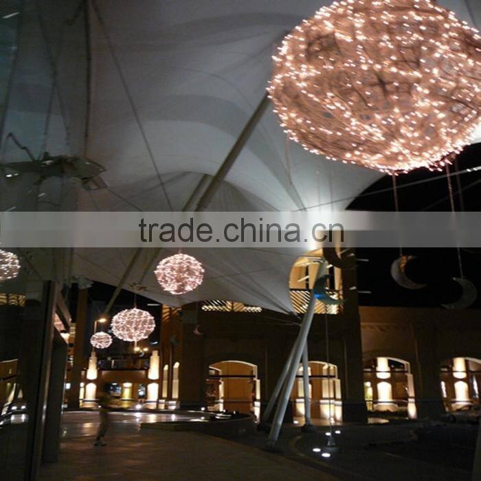 New Design Hanging Ramadan Decorations Light Ball for Shopping Mall