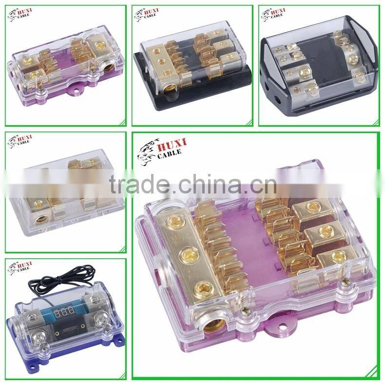 20-100A Professional Manufacturer In China Car Audio AGU Fuse Holder , Fuse