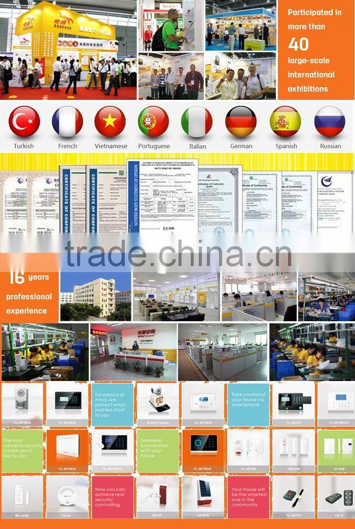 Wireless wired Wifi HD IP camera with APP control