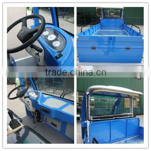 electric utility cart EG6118TB, 72V 5KW, automatic drive system, optional rain cover, CE approved