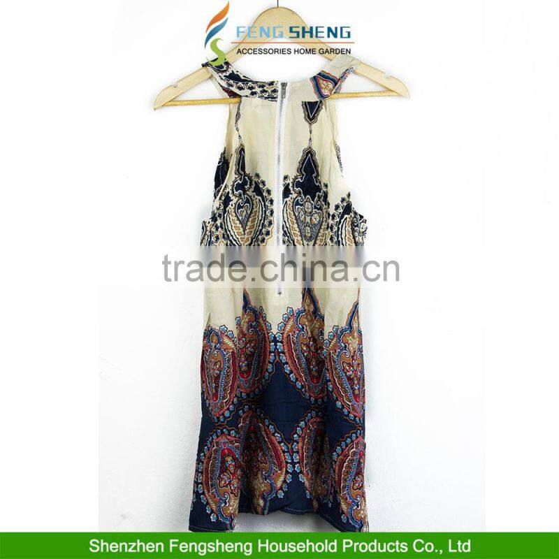 Sexy Lady Summer Holiday Boho Halterneck Chiffon Evening Party Short Beach Dress