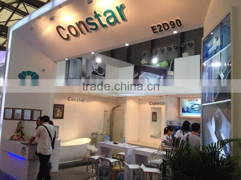 Bathroom Round Sliding Shower Entry Door Glass high quality factory made Shower Enclosure