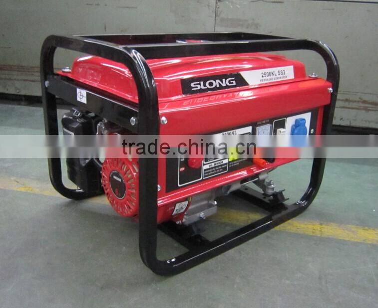 PORTABLE KEROSENE GENSET 3000KLE GX200K 2.5KVA HOME USE GENERATOR