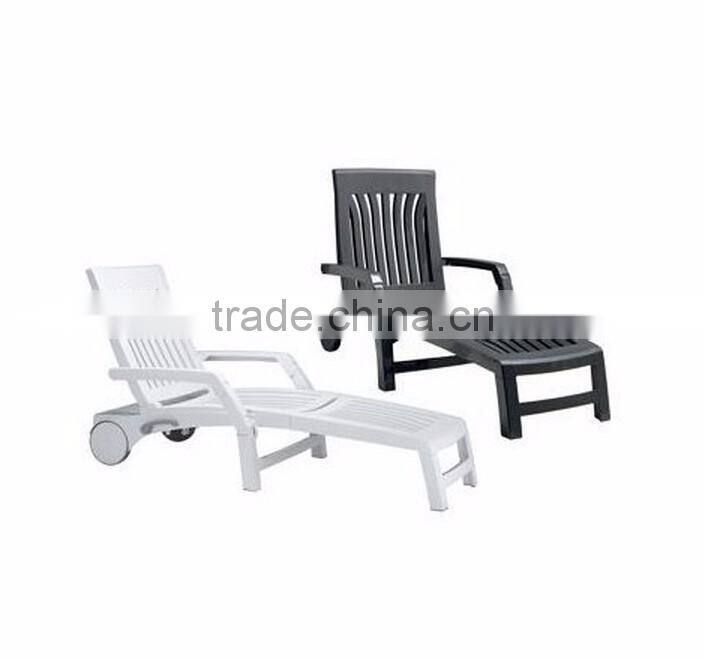 Sun Loungers Design Folding Lounge Beach Chair Plastic Garden Furniture Loungers