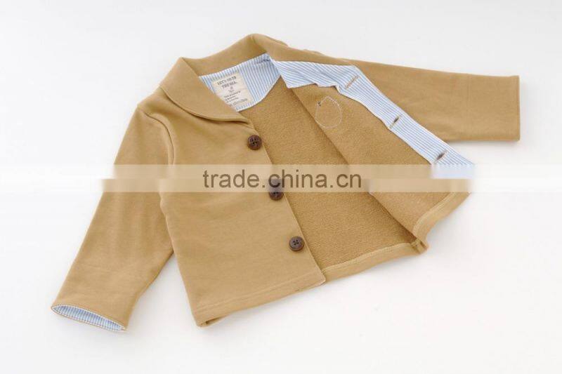 Japanese wholesale infant products cute boy winter baby clothes coat jackets infant wear children garment toddlers kids clothing