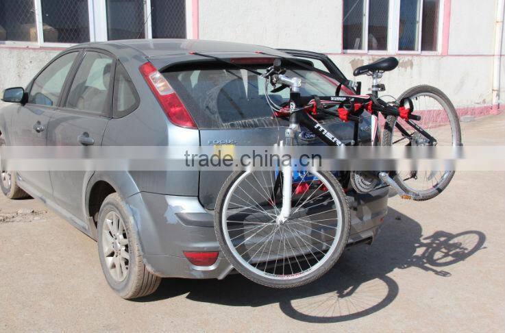 Aluminum Car back bicycle black racks