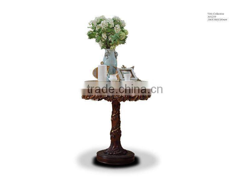 Royal bedroom furniture King size white wedding bed Wood four poster canopy bed