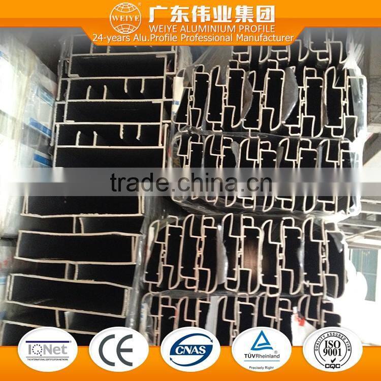 6351 T3-T8 0.8-1.4mm aluminum extruded for Picture Windows with polished finish