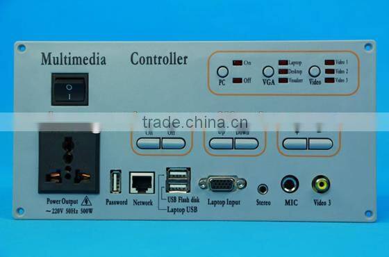 Multimedia central controller for school supplies