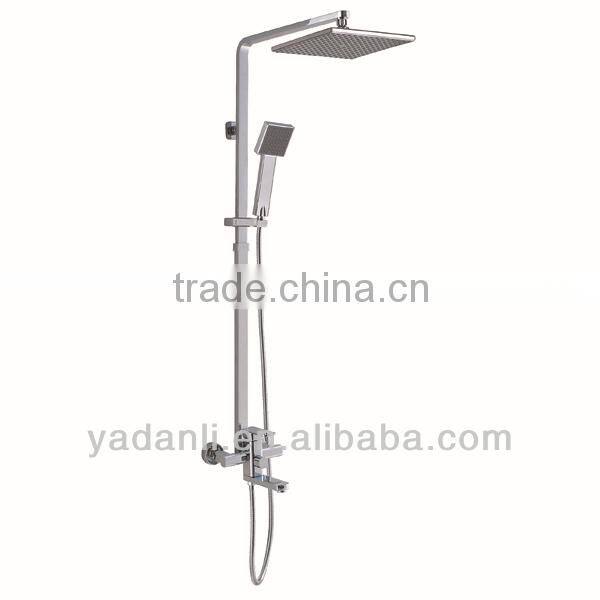 wall mounted chrome brass shower mixer 9529