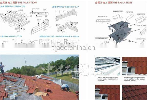 colorful stone chip coated steel roof tiles cold roll forming machine