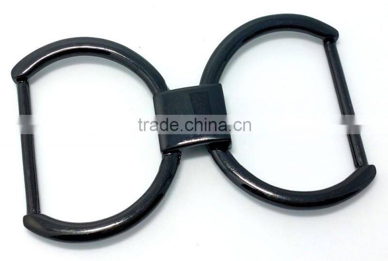 oval shape metal buckle locking metal buckle waist metal buckle