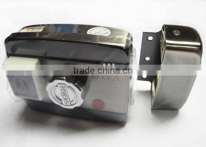 Double cylinder Mute integration brainwave lock support remote contro and smart card PY-EL16