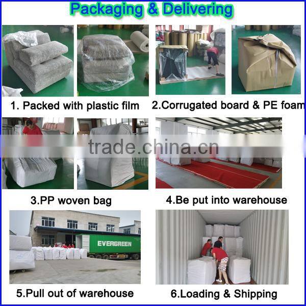 OGAHOME B0508 Fabric bed gas lift up double king size bed tv in foot baord