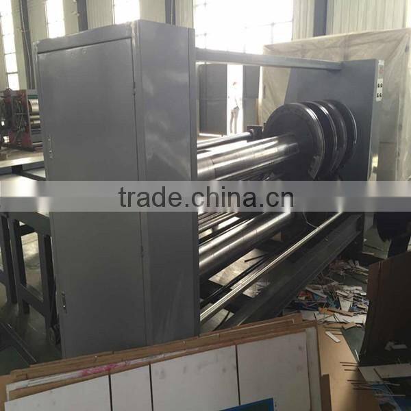 semi automatic slotter grooving equipment for corrugated paperboard