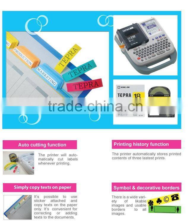 Tepra Pro SR 330V - One of the best-selling in Japan