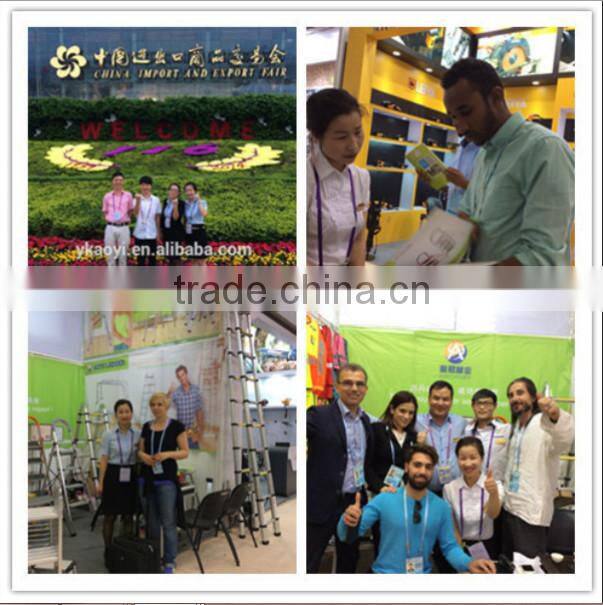 4 x 4 folding aluminium ladder multi purpose function aluminium ladders AY-404 with EN131