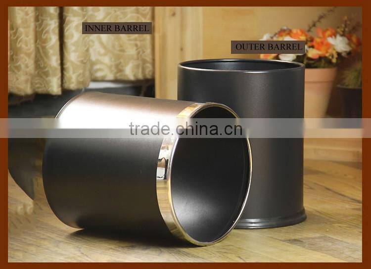 New design hotel room trash can