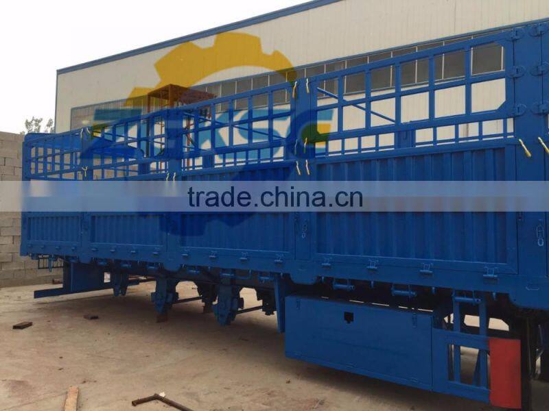 Best Selling Cargo Transport Stake Semi-Trailer