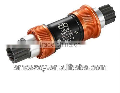 Colorful BMX bicycle bottoom bracket .