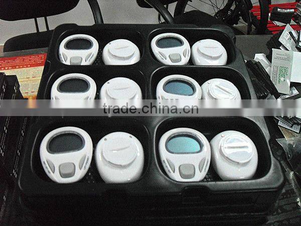 Waterproof bike computer with speedometer