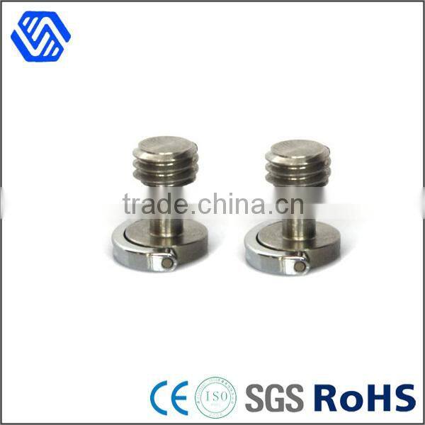 Screw manufacturer China precision unc 1/4-20 stainless steel hidden camera screw
