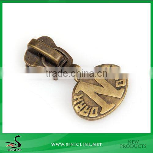 Sinicline Ellipse Sharped Metal Zipper Puller Accept Custom Design/OEM Zipper Puller