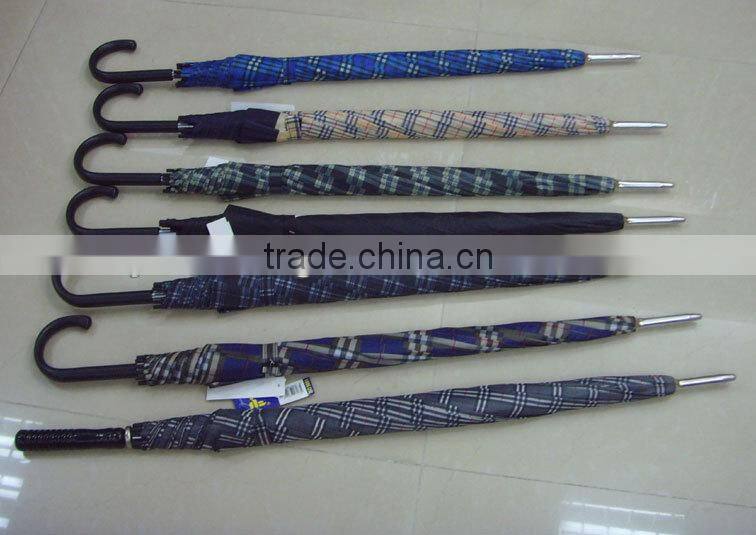 27''x 8k manual open straight umbrella