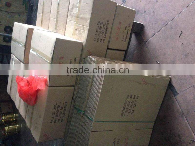 stainless steel, pallet wire weld screw coil nail, with yellow paining