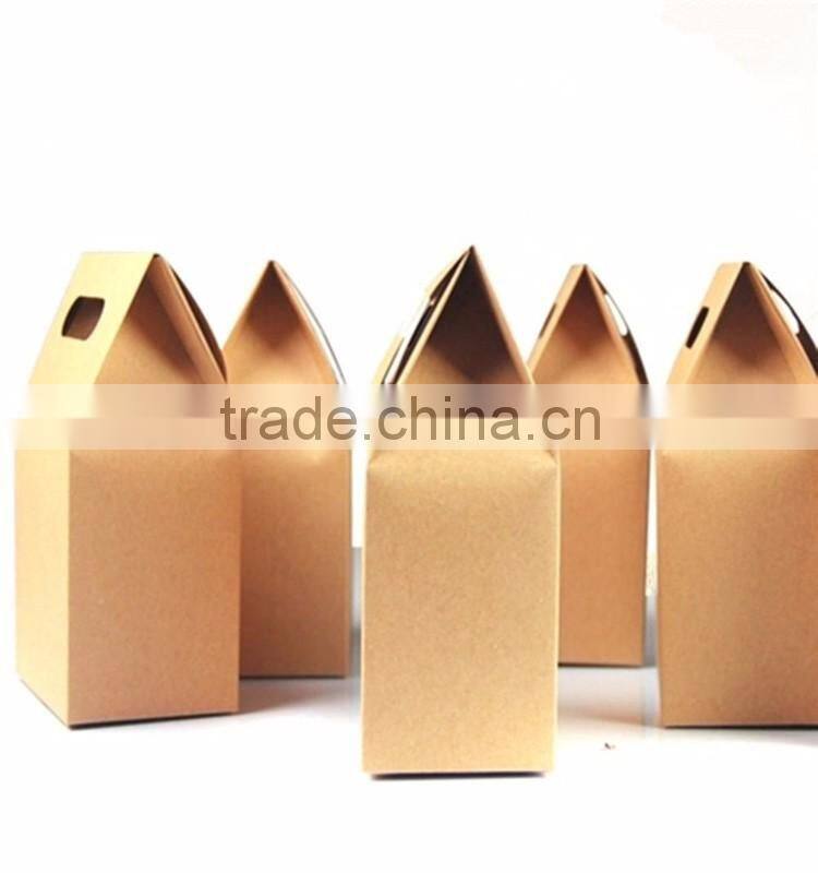 kraft paper bag with clear window/ flower tea packaging bag