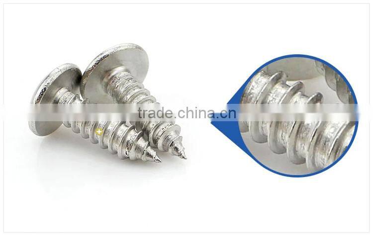 Stainless Steel Cross Flat Head Tapping Screw Thumb Head Tapping Screw