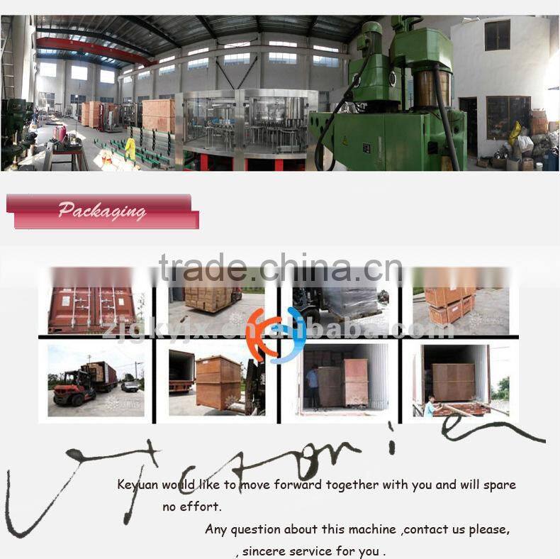 small carbonated drink filling machine 3-in-1 Automatic soft drink filling machine/equipment for PET/glass bottle (3-in-1)